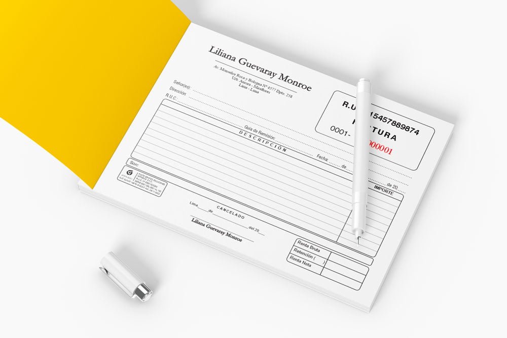 Factura-segunda-categoria Facturas de Segunda Categoría