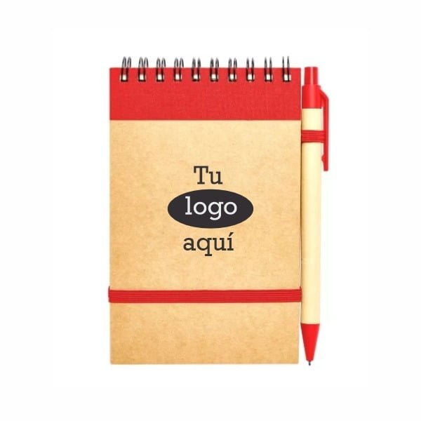 Libreta Eco Franja de color horizontal Libreta Eco