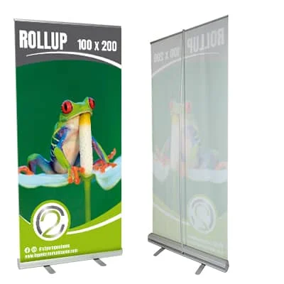 Roll up Standard + banner 100x200cm