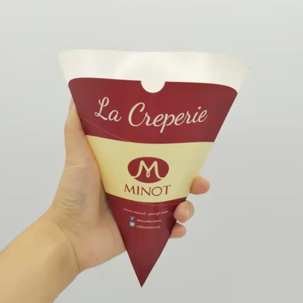 cono para snacks grande cono para snacks