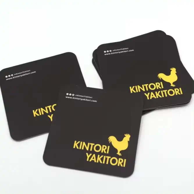 Posavasos de carton2 Posavasos de cartón personalizados con tu logo