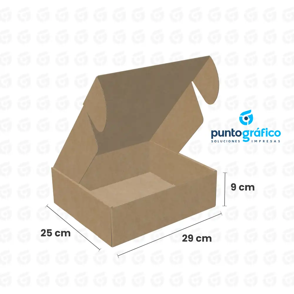 Caja de envio_29x25x9 Cajas Envío 29 x 25 x 9 cm