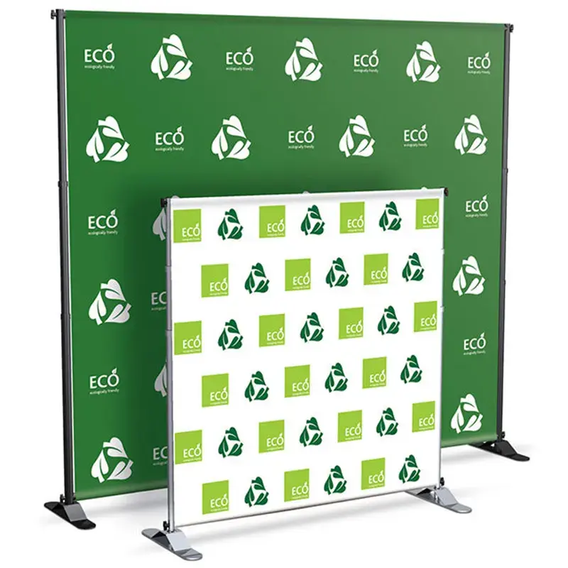 Backing Ajustable 240 x 240 cm con Banner Publicitario