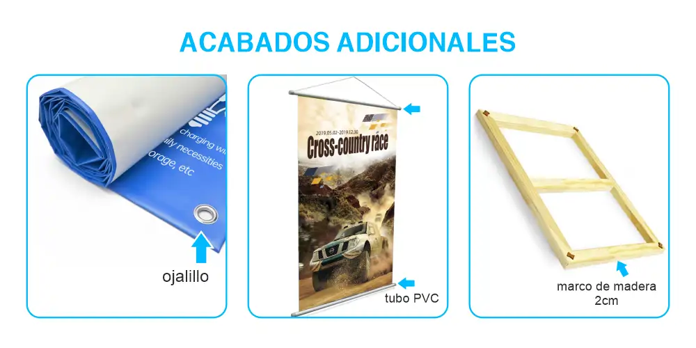 banner acabados adicionales