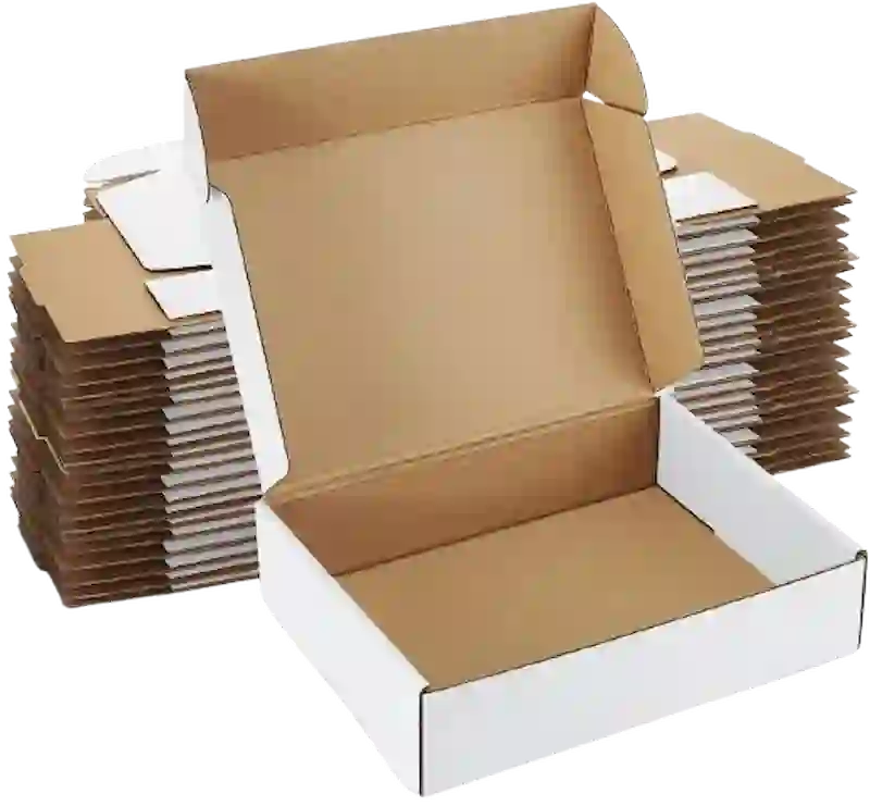 caja de envio blanco