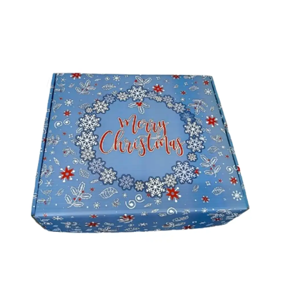 caja envio merry 29x25x9cm Caja Envío Merry Christmas 29 x 25 x 9cm
