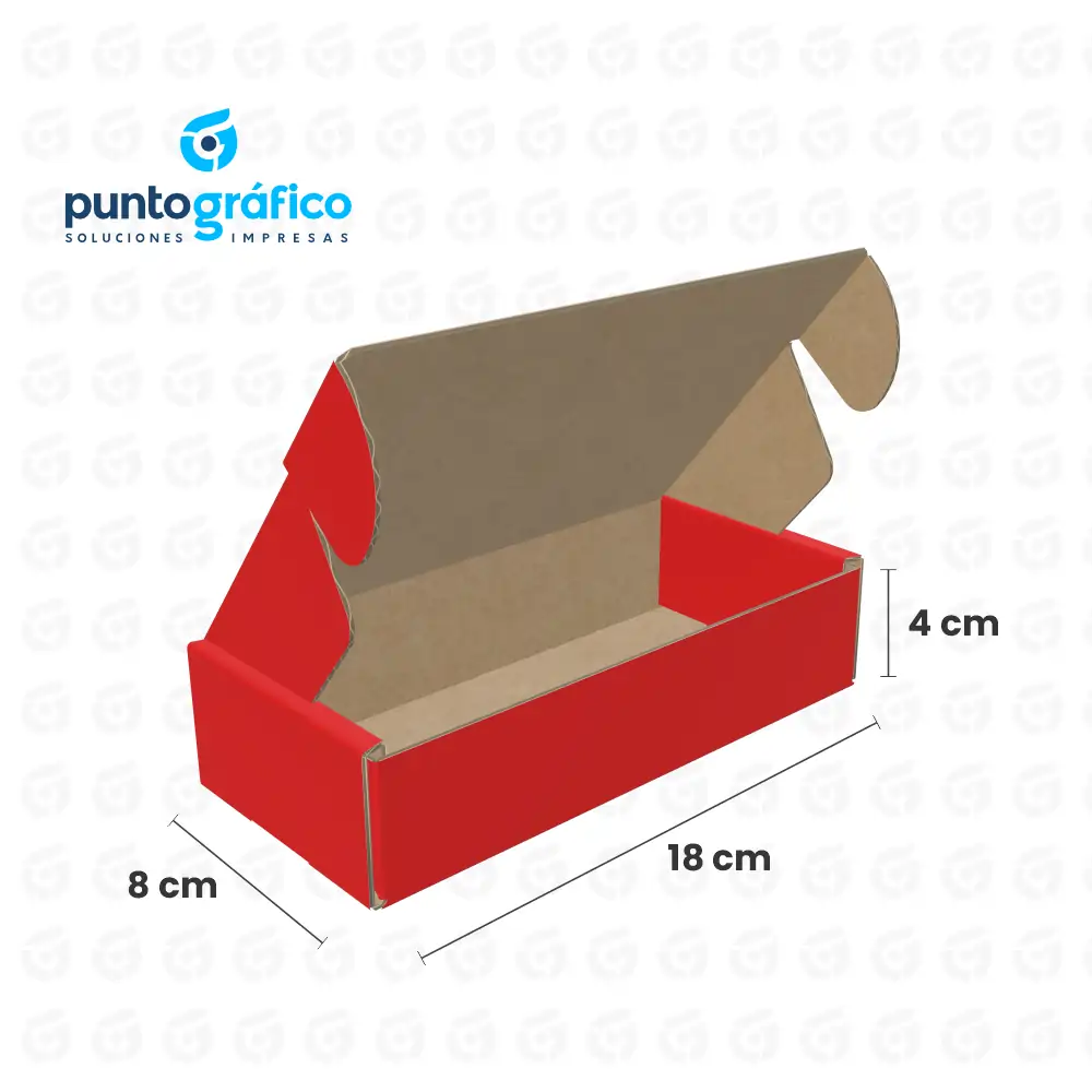 caja_envio_color_rojo_18x8x4 Cajas Envío Color 18 x 8 x 4 cm