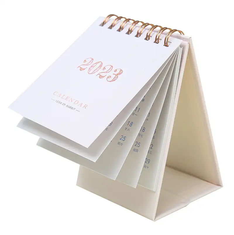 calendario 15x15cm_2 Calendario de escritorio 15x15cm (13 hojas) personalizado con tu logo