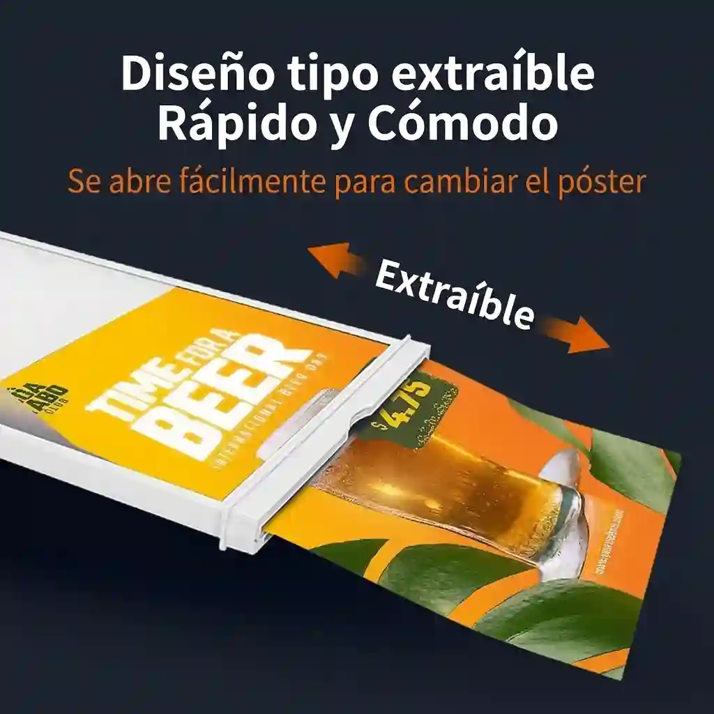 Caja de luz LED de doble cara A4 Recargable con batería para uso en Mesa