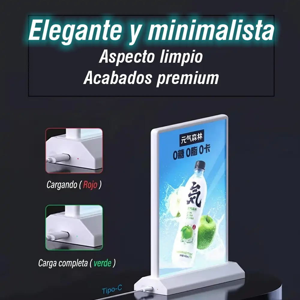 Ajuste de gráfica en la caja LED