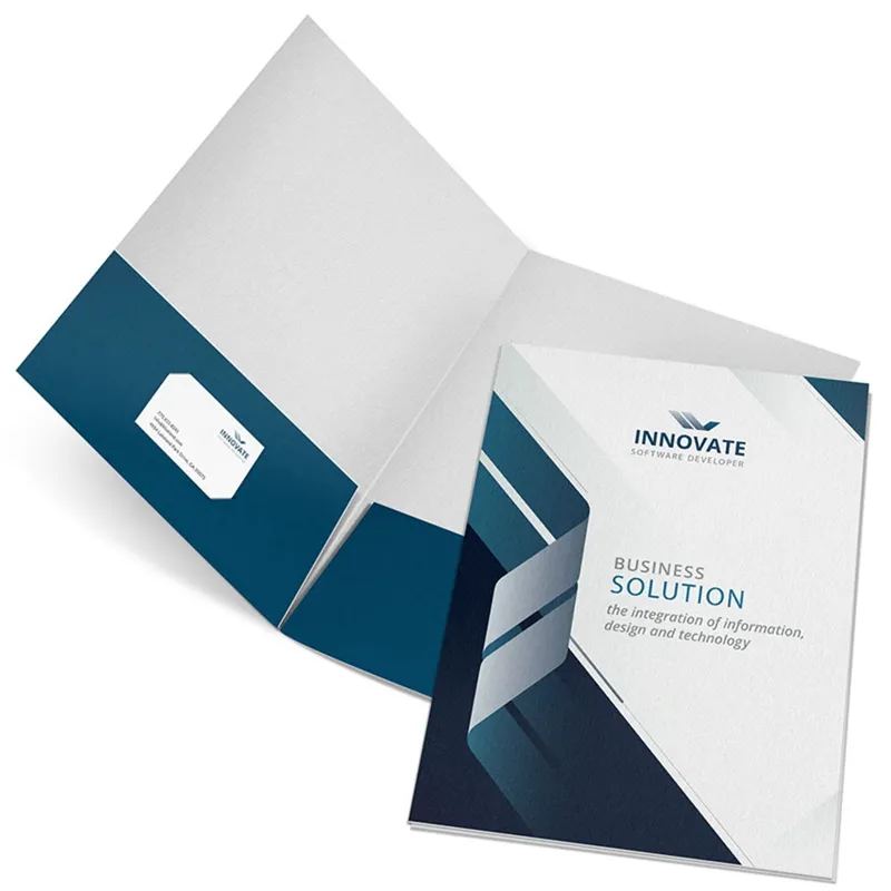 folder doble solapa Folder Corporativo Doble Solapa Full Color