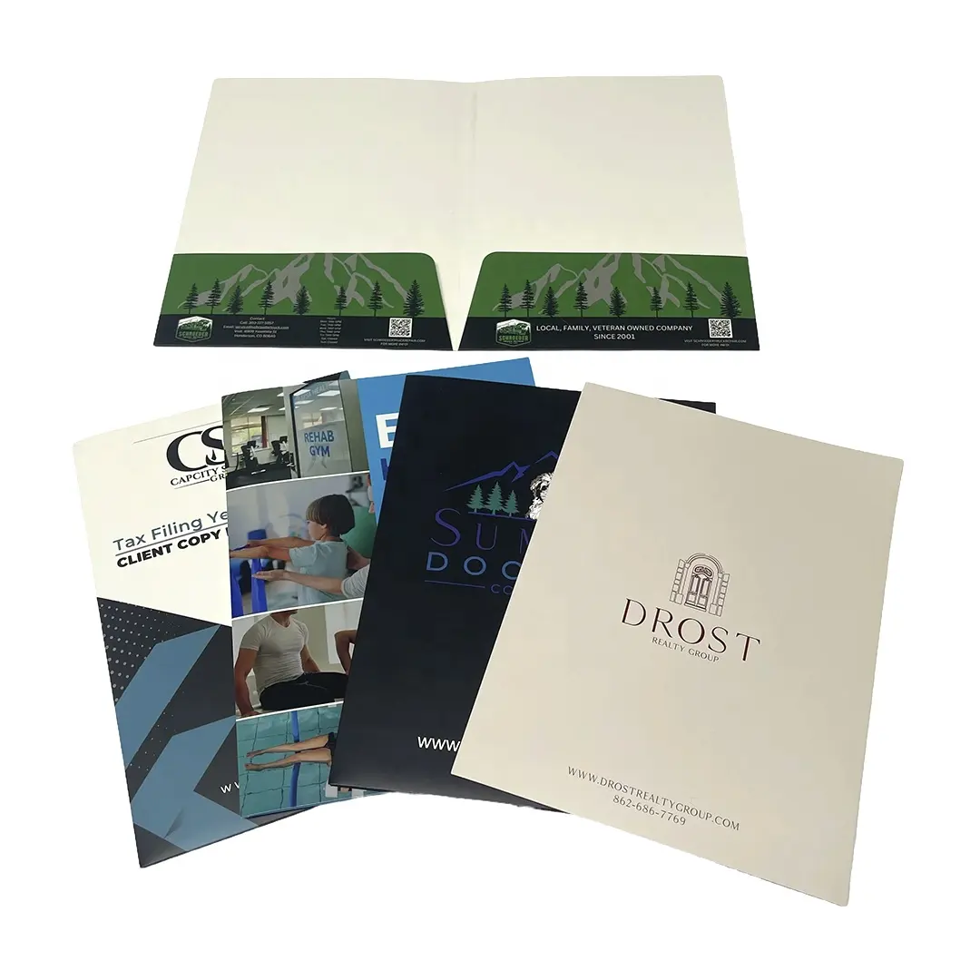 Folder Corporativo Doble Solapa Full Color