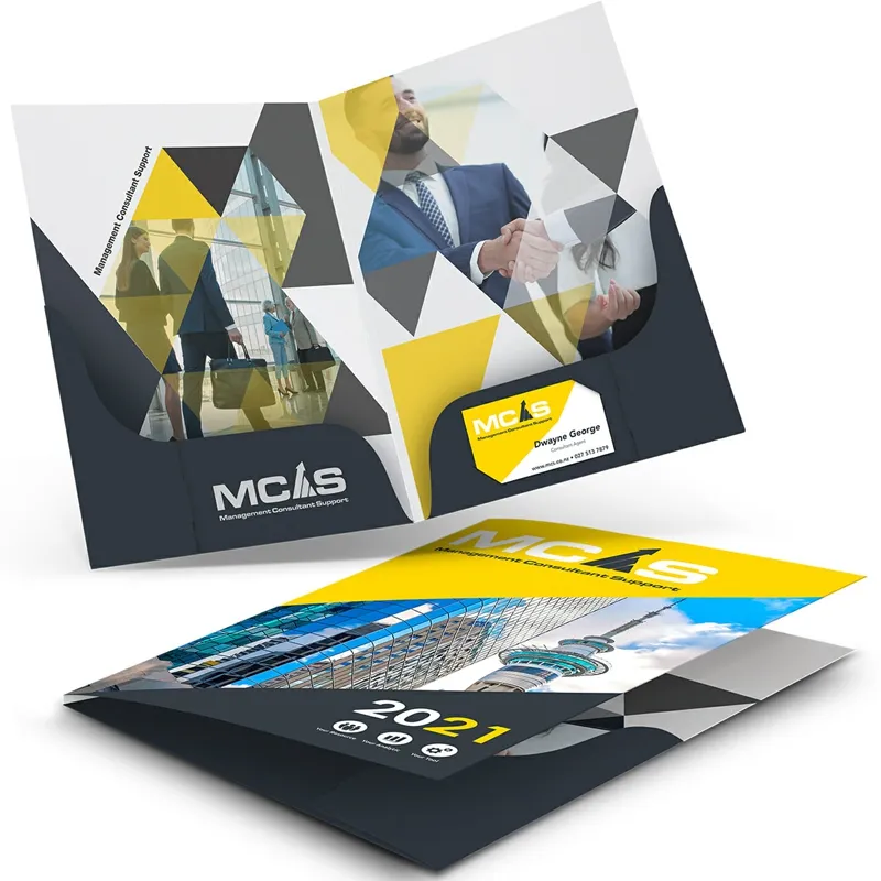 folder full color por ambos lados Folder Corporativos Full color por ambos lados con solapa impresa