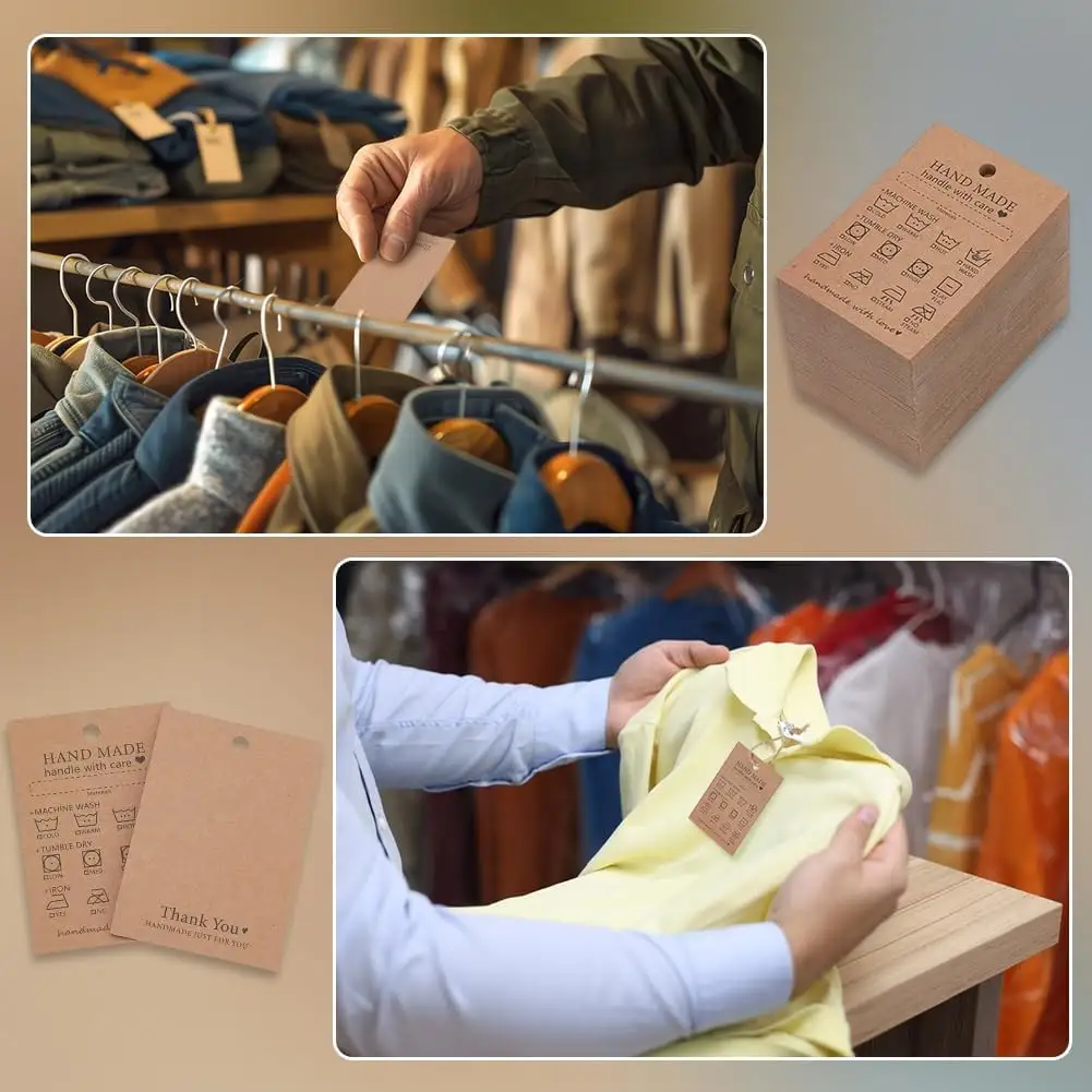 hand tag ecologico kraft_4 Hand Tags Kraft Ecológicos