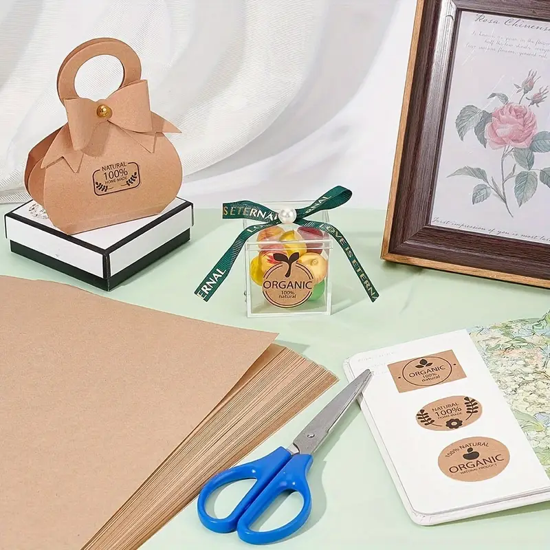 kraft adhesivo5 Papel Kraft Adhesivo A4 para impresora de Tinta o Laser