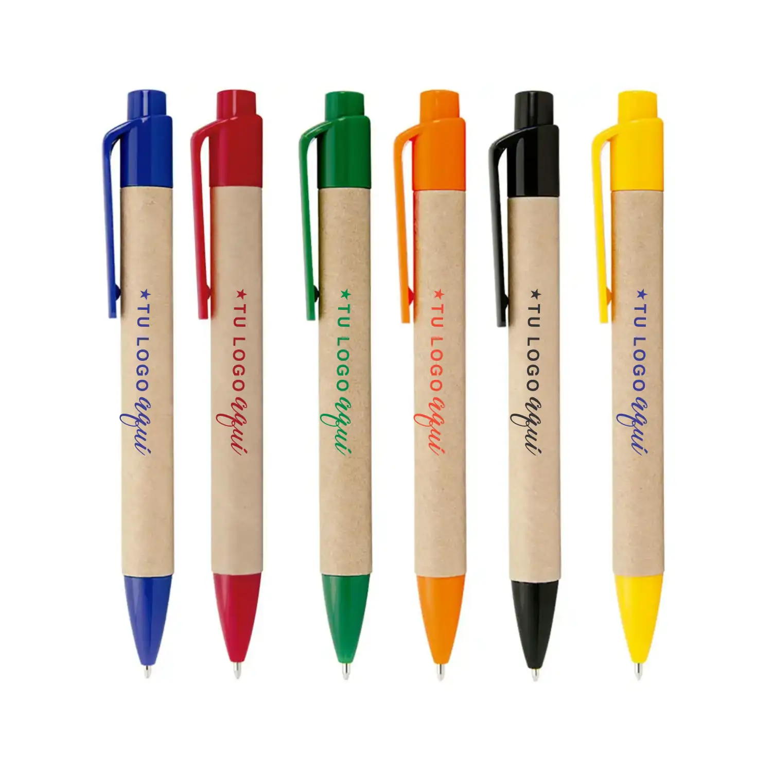 Lapicero Ecológico modelo Robusto Lapicero Ecológico modelo Robusto y Sostenible con logo