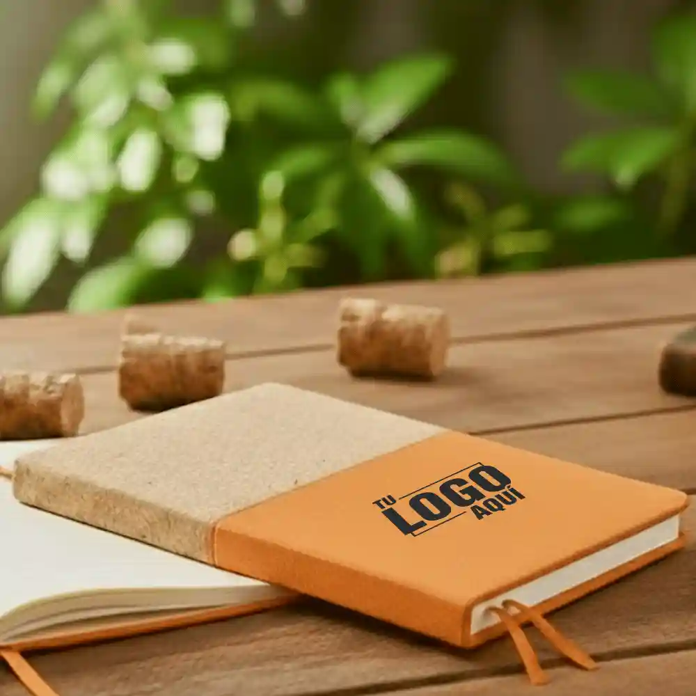 Libreta de corcho A5 eco de PU 1 Libreta de corcho A5 eco de PU