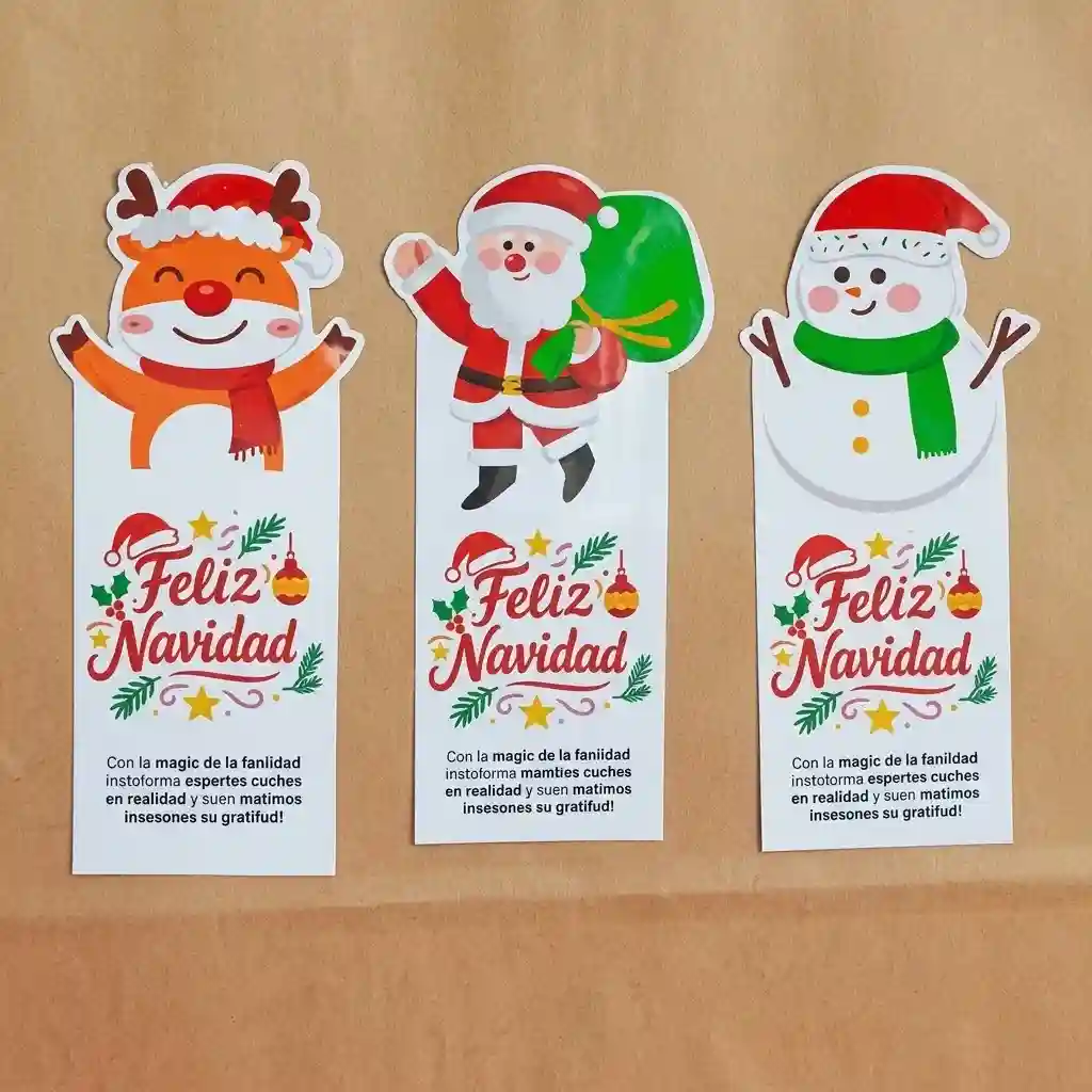 stickers navideños