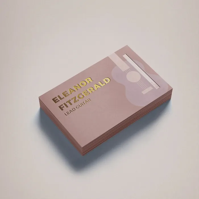 Tarjetas corporativas con logo en Hot Stamping Tarjetas corporativas con logo en Hot Stamping